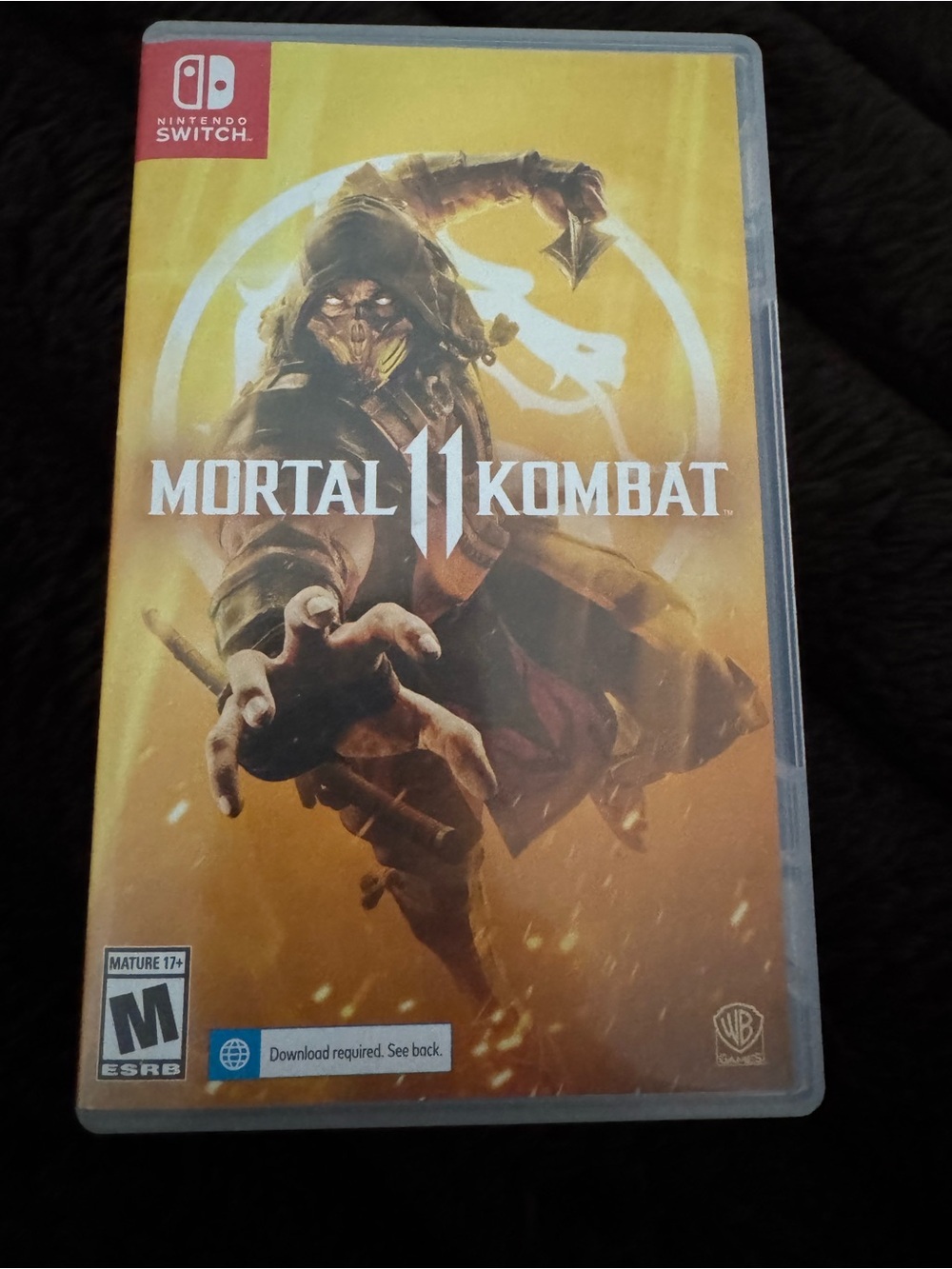Mortal Kombat 11 Nintendo Switch - Yellow Cover